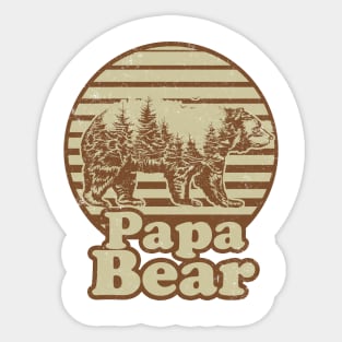 Papa Bear Sticker